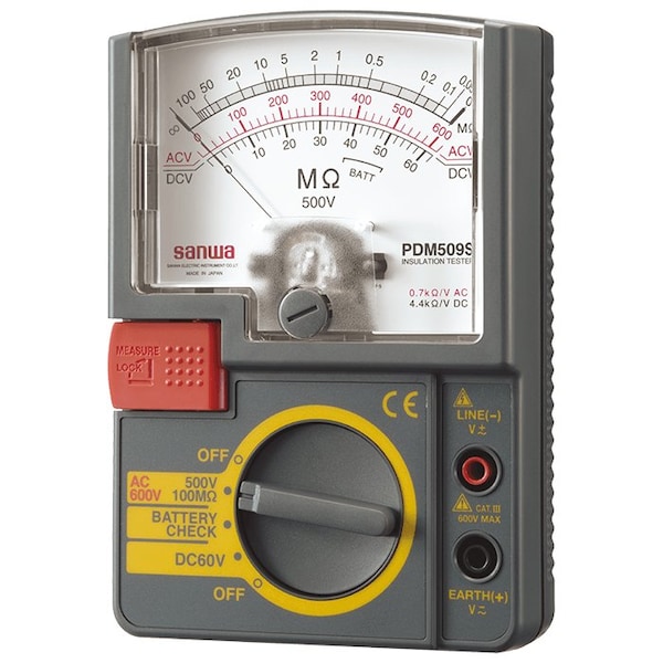 Analog Insulation Tester 500V / 100M Single Range